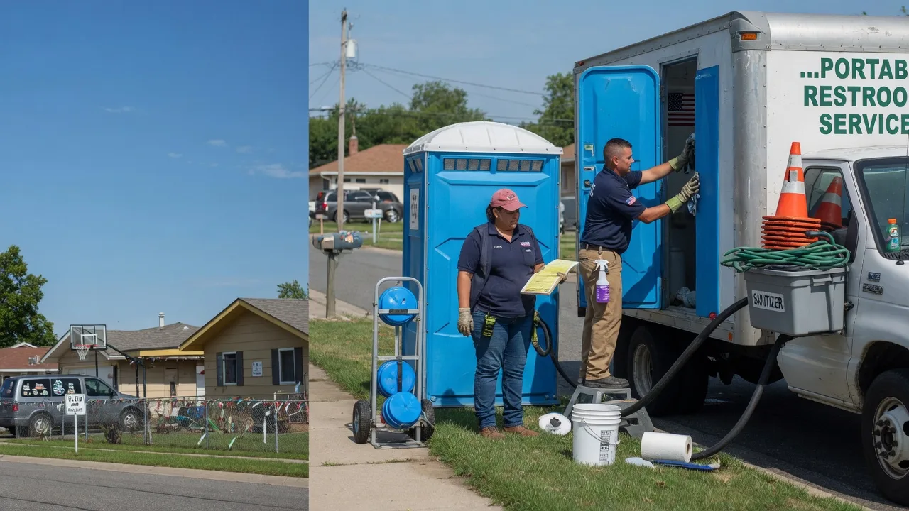 Portable Toilet Rental in Marion, IL near me